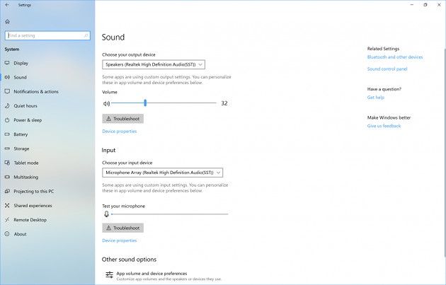 Windows 10 dźwięk