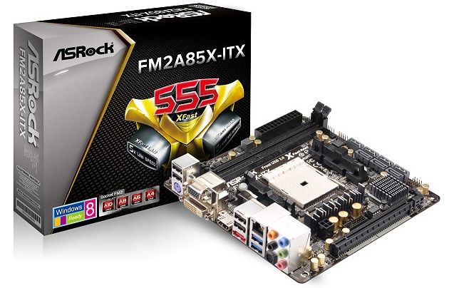 ASRock FM2A85X-ITX płyta główna zdjęcie opakowanie