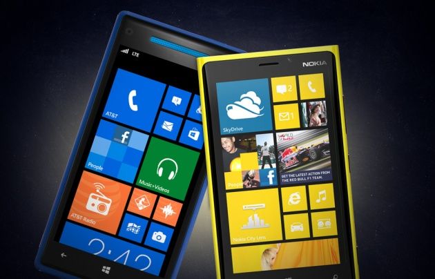 Nokia Lumia 920 HTC 8 X smartfony popularność
