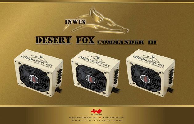 In Win Desert Fox Commander III zasilacz grafika