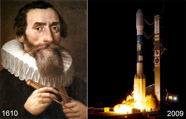 Johannes Kepler i start obserwatorium Kepler