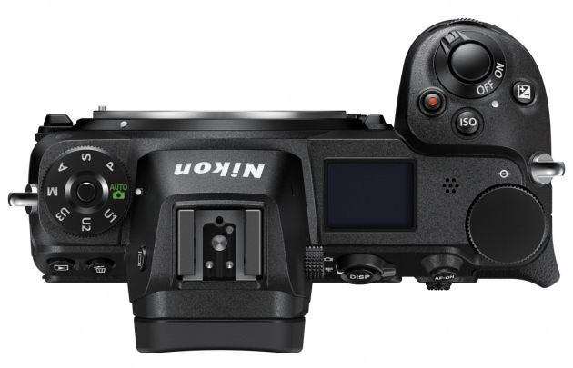Nikon Z górny panel