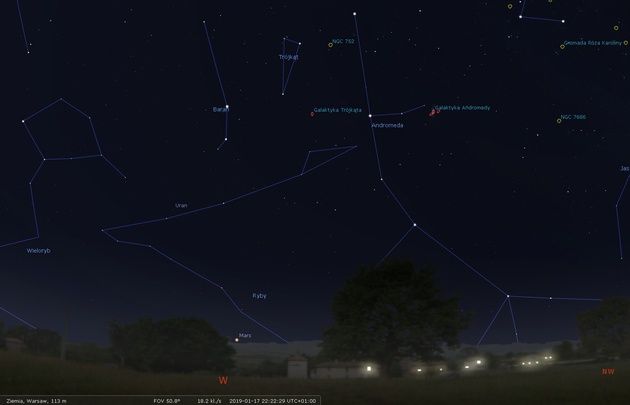 M33 lokalizacja