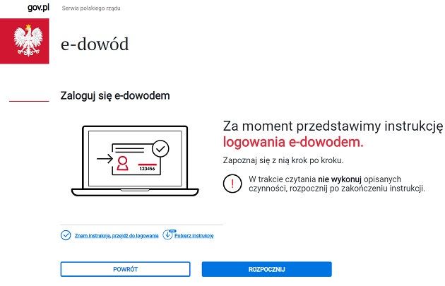 E-dowód logowanie