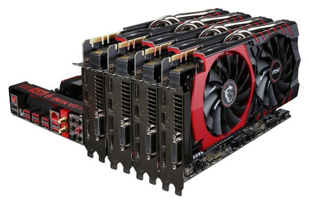 MSI X99S Gaming 9 ACK płyta główna - konfiguracja 4-way SLI