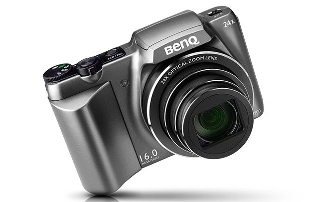 BenQ LH500 kieszonkowy superzoom widok bok