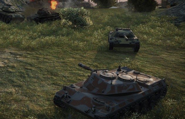 World of Tanks 9.3 walka