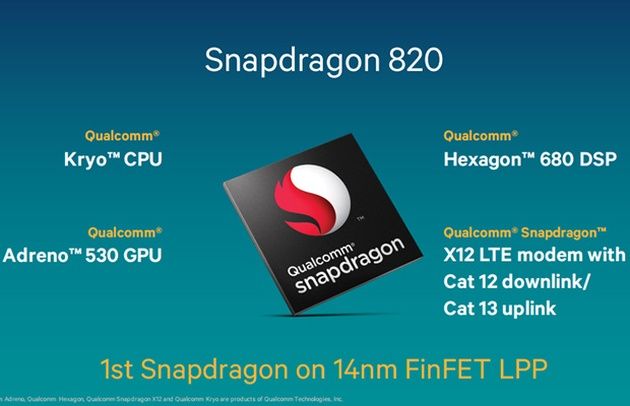 Snapdragon 820 specyfikacja