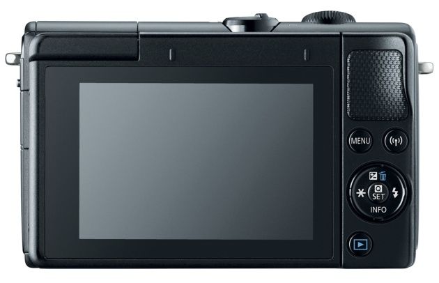 Canon EOS M100 tył ekran