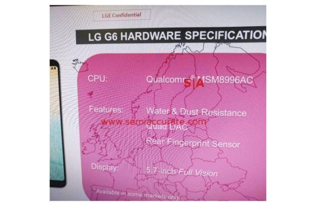 LG G6 specyfikacja