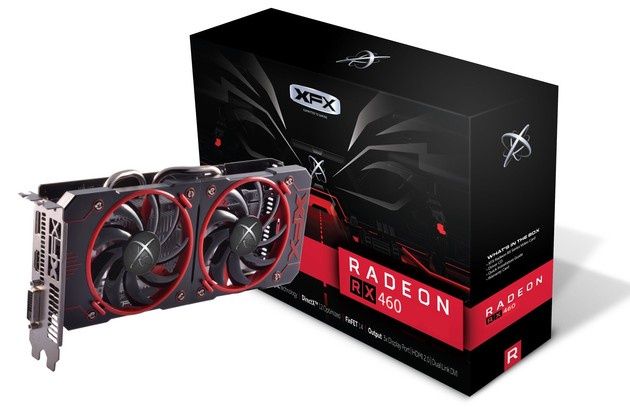 XFX Radeon RX 460 Double Dissipation 4G karta graficzna