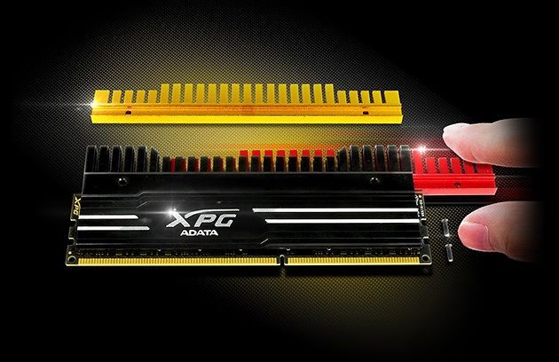 ADATA XPG V3 pamięć DDR3 RAM - zmiana radiatora