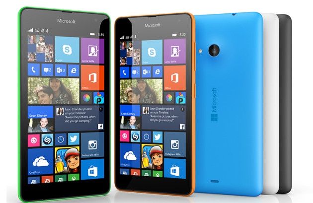 Microsoft Lumia 535 smartfon wygląd