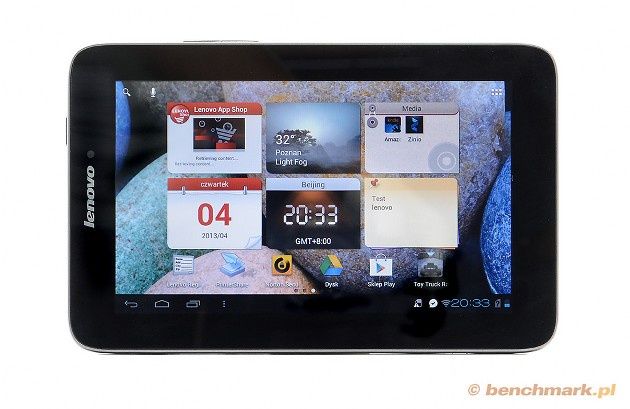 Lenovo IdeaTab A2107 - przód