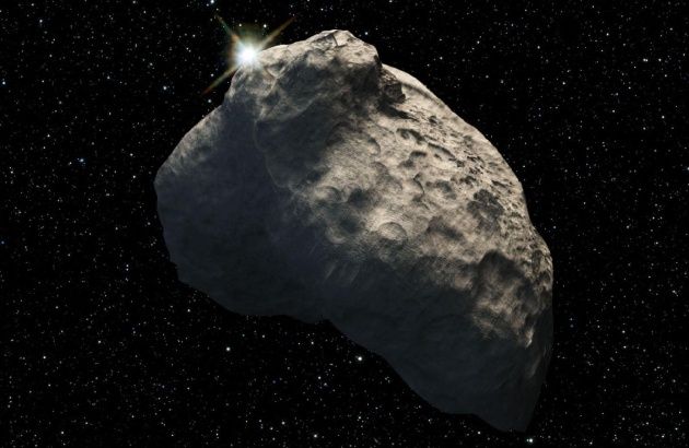 Wizja artystyczna obiekt Kuiper Belt