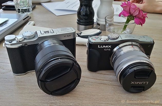 Fujifilm X-M1 Panasonic Lumix GF6