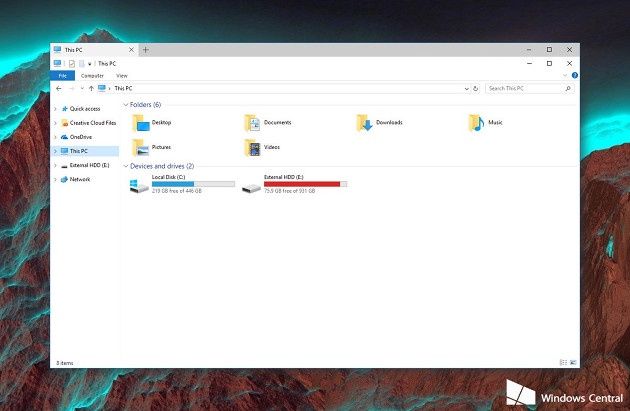 Windows 10 karty