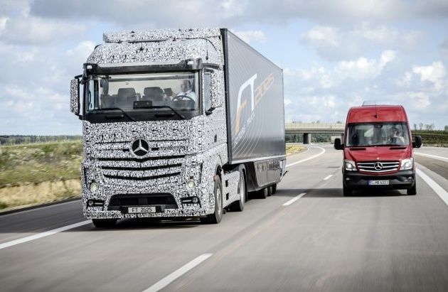 Daimler Future Truck 2025 wygląd