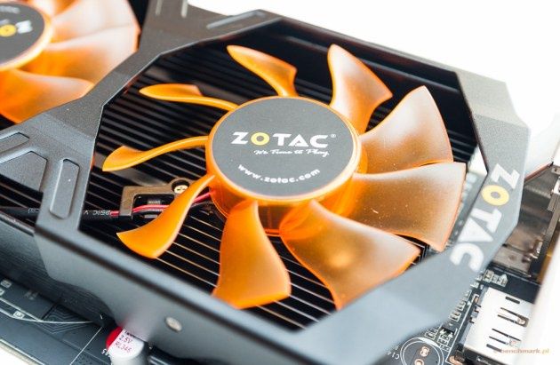 Zotac GeForce GTX 750 Ti OC chłodzenie