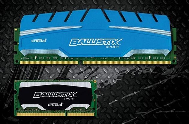 Crucial Ballistix pamięć RAM zdjęcie