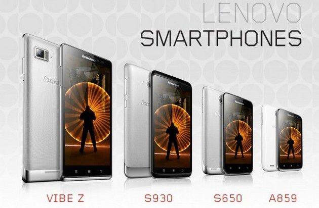 Lenovo smartfony