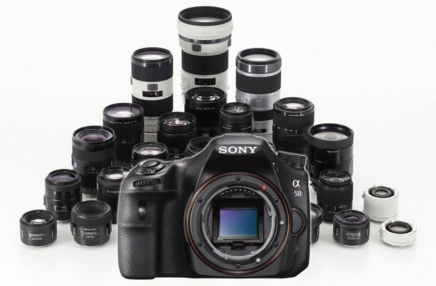 Sony A58 kompatybilne szkła