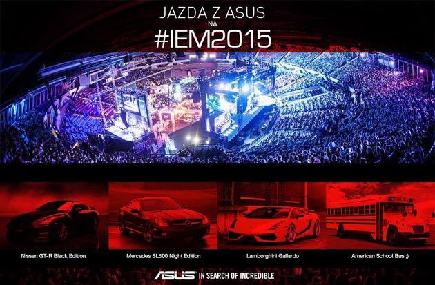 ASUS na targach IEM 2015