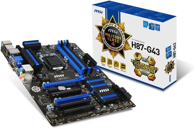 MSI H87-G43 płyta główna zdjęcie opakowanie