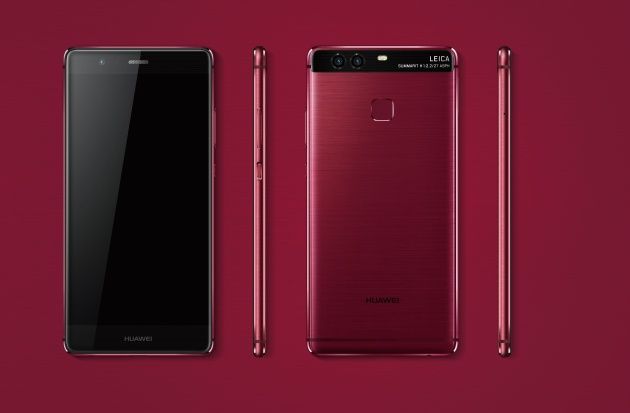 Huawei P9 czerwony