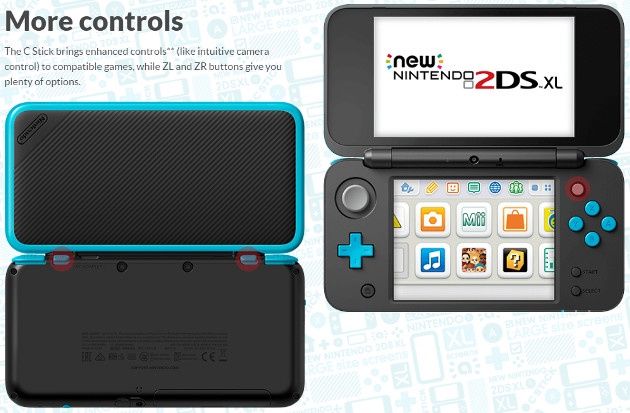 New Nintendo 2DS XL wygląd