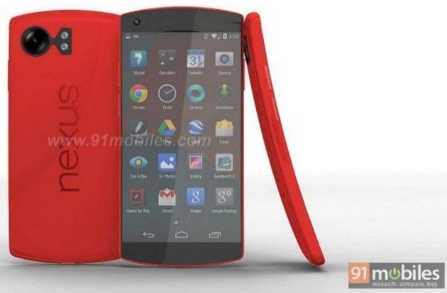 Google Nexus 6 smartfon koncept