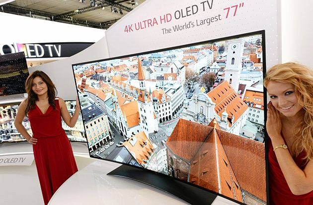 LG Ultra HD CURVED OLED TV modelki