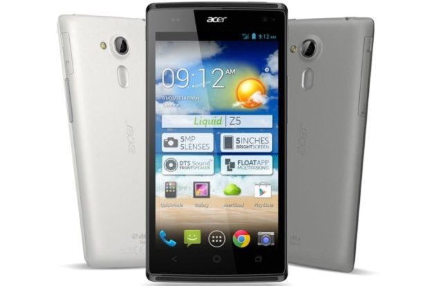 Acer Liquid Z5 smartfon wygląd