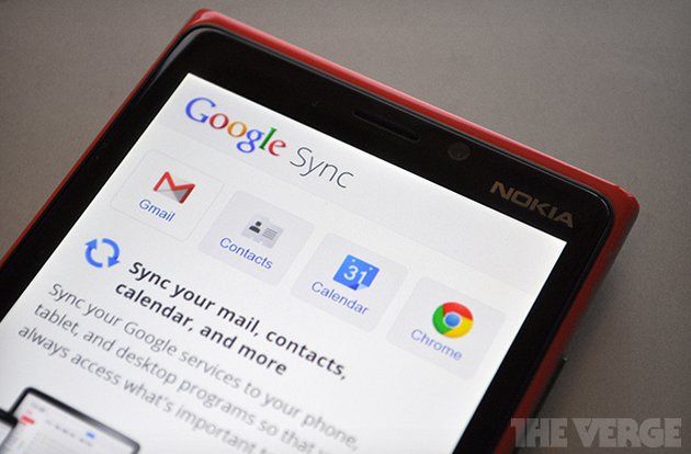Google Sync Nokia