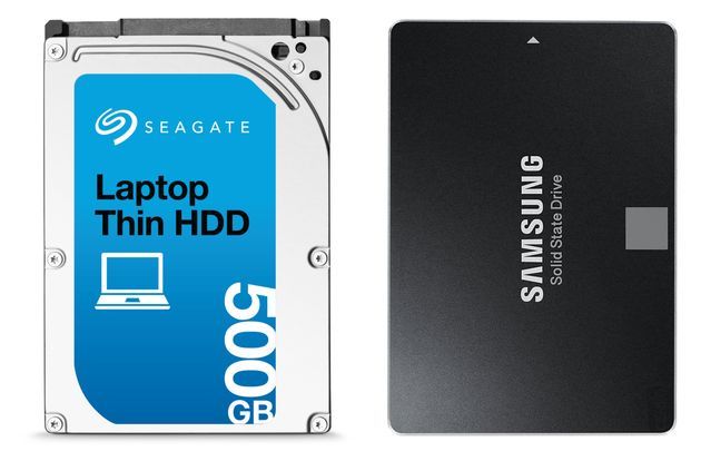 Dysk HDD i SSD