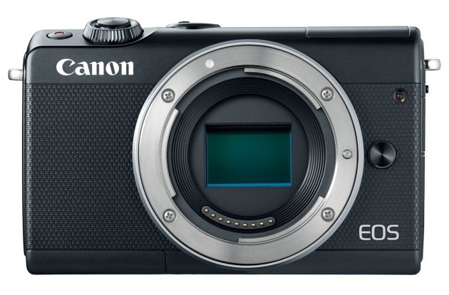 Canon EOS M100 przód sensor