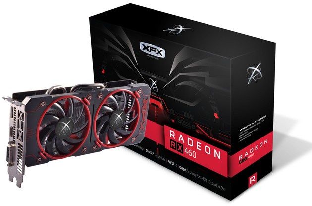 XFX Radeon RX 460 Double Dissipation 2G karta graficzna