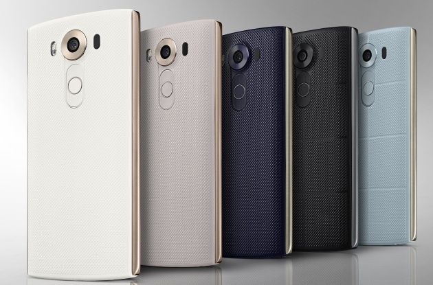 LG V10 smartfon obudowa