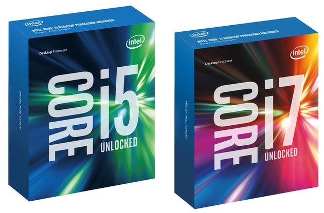 Intel Skylake Core i5 i Core i7 procesory