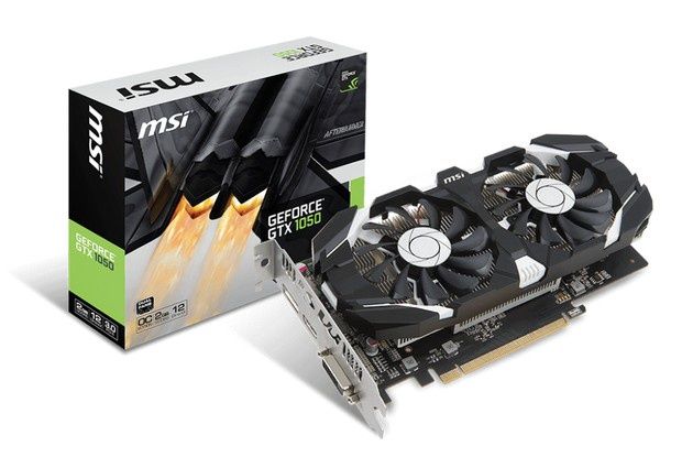 MSI GeForce GTX 1050 2GT OC karta graficzna