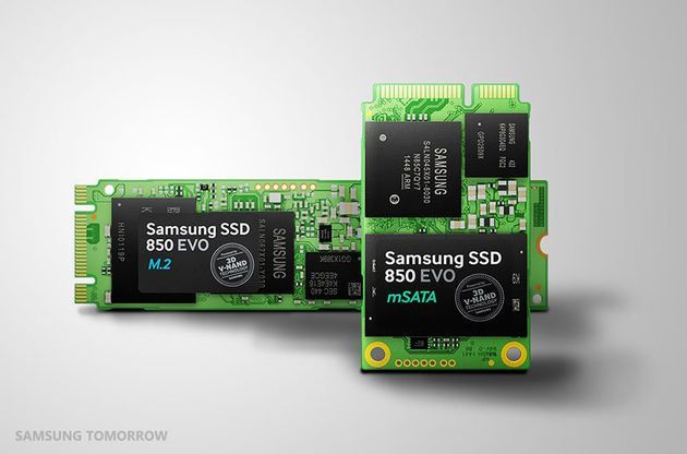 Samsung SSD 850 EVO - dysk mSATA i M.2