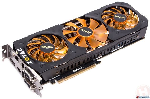 Zotac GeForce GTX 780 Ti AMP! karta graficzna zdjęcie