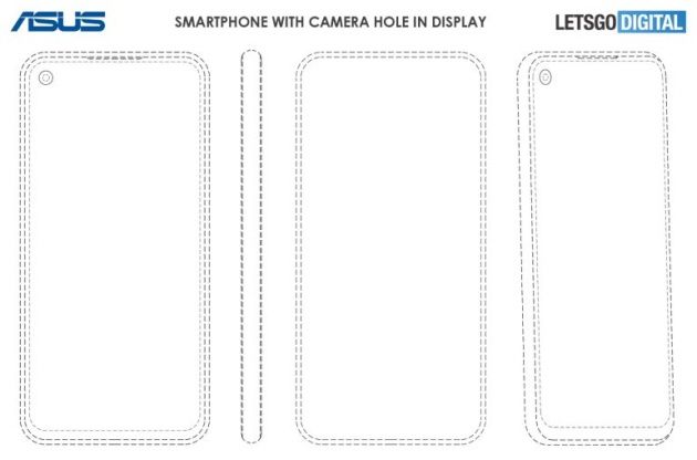Asus smartfon patent