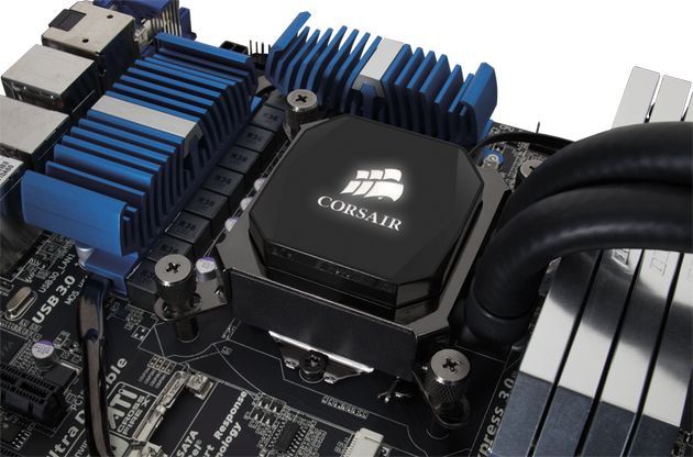 Corsair Hydro H80i H100i kompaktowe chłodzenie cieczą blok zdjęcie