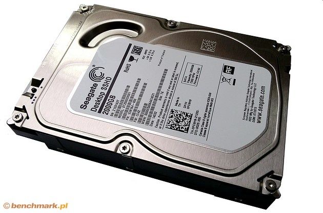 Seagate Desktop SSHD 2TB - wygląd