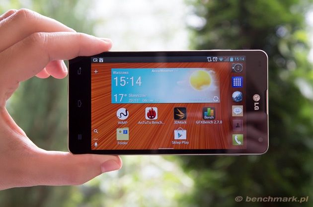 LG Swift G - ekran