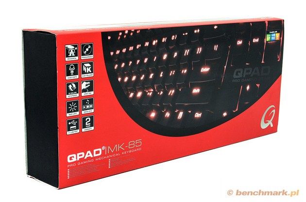 Klawiatura QPAD MK-85 - opakowanie