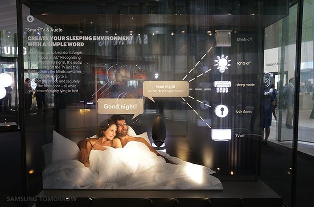 Samsung IoT TV sen