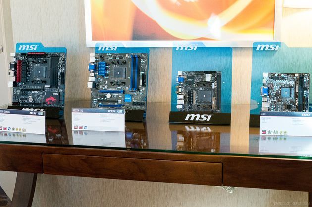 MSI płyty główne - konferencja CES 2014