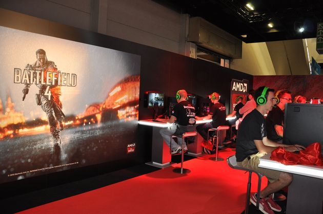 AMD stoisko na Gamescom 2013 zdjęcie